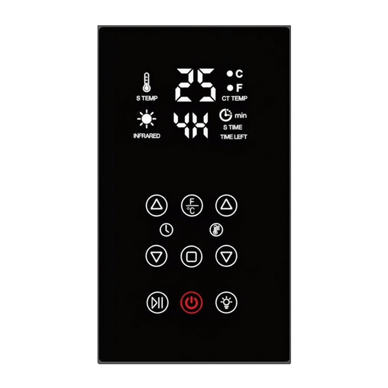 universal infrared sauna control panel and controller repair kit for most sauna models, DIY-friendly 